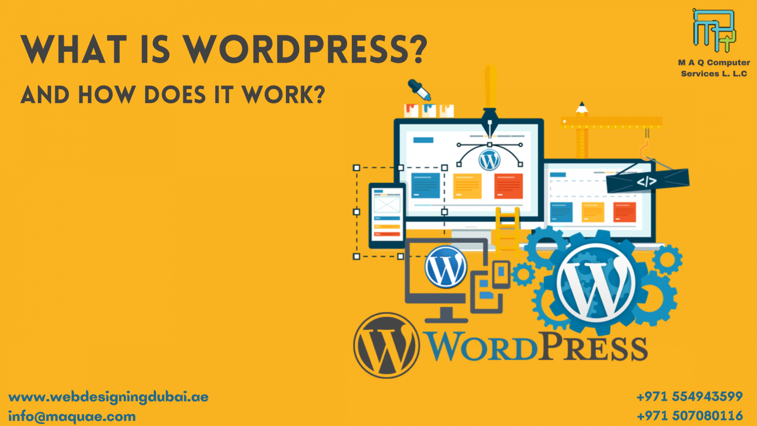 What is WordPress? How does it work? WordPress website design Dubai