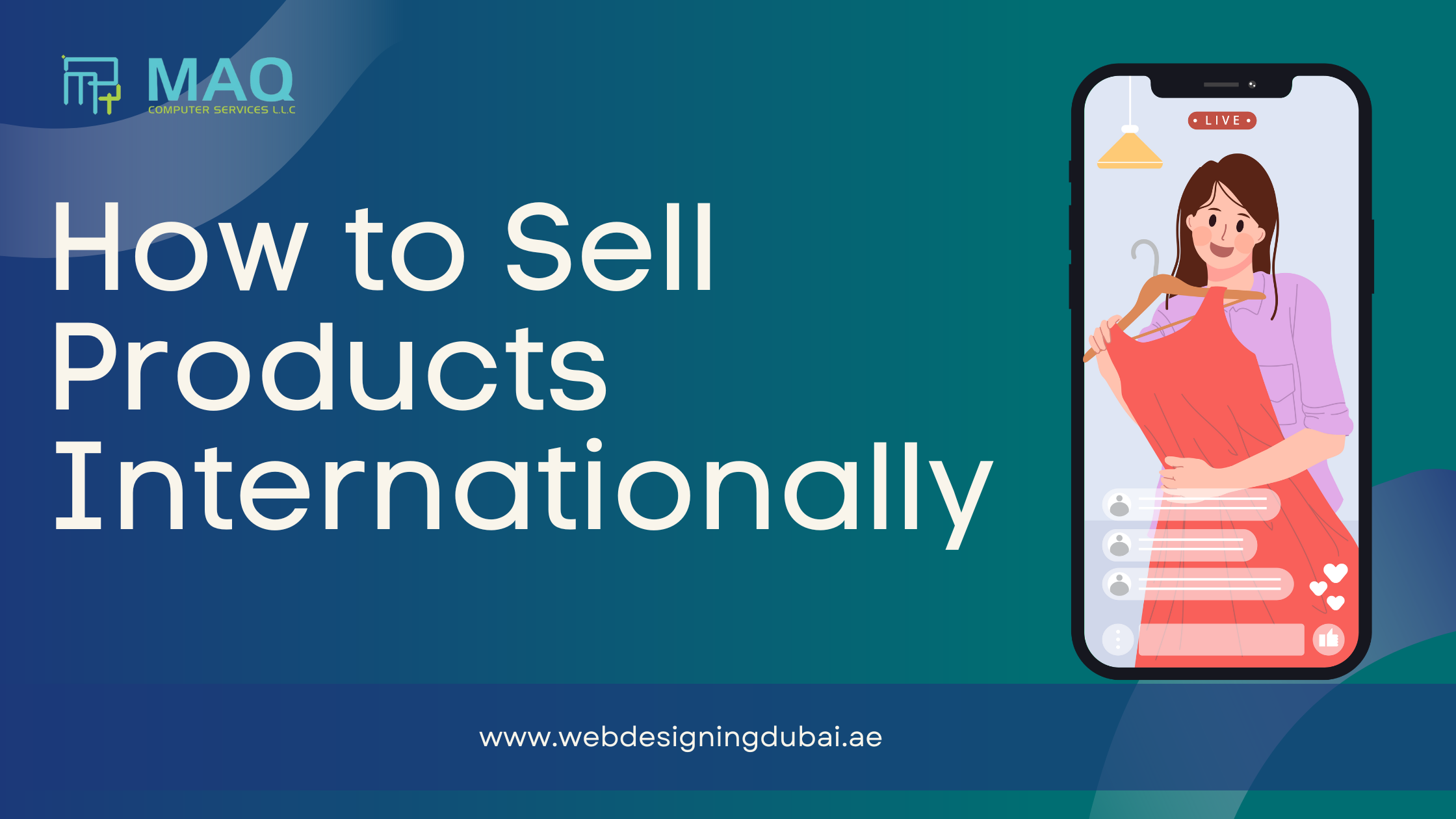 How to sell products internationally in 2023 web design dubai web