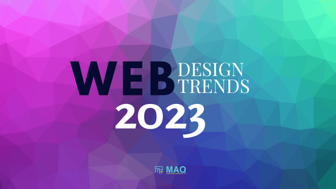 Web desigin trends 2023